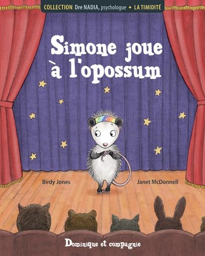 Simone joue à l'opossum