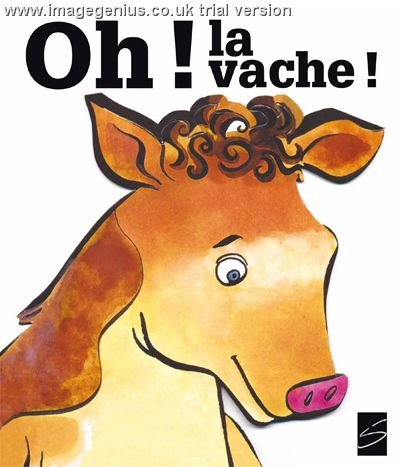 Oh! la vache! : un troupeau de 100 petites vaches : [poésie] 