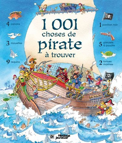 1001 choses de pirate à trouver
