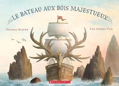 Le bateau aux bois majestueux